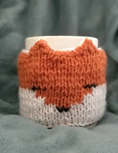 Cosy cup renard - couvre tasse renard