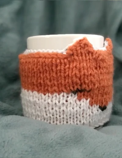 Cosy cup renard - couvre tasse renard