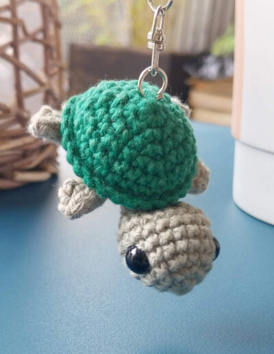 porte cle tortue portee 2